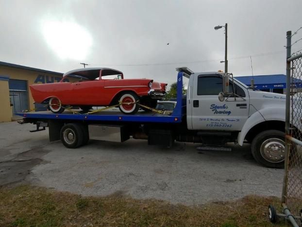 A recent local towing service job in the Tampa, FL area